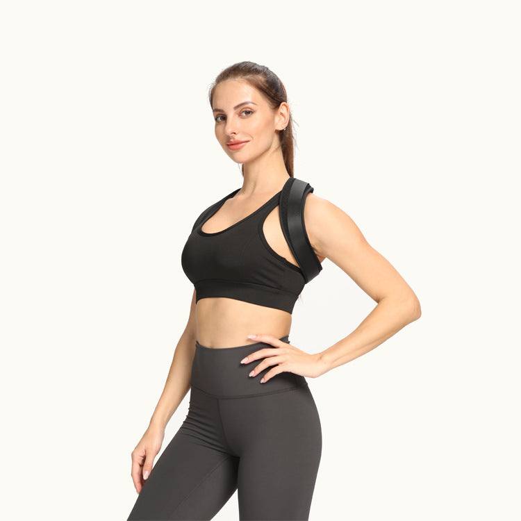Posture Corrector Back Brace — size chart showing S M L XL measurements