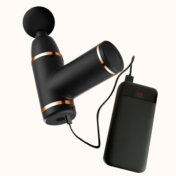 Portable Mini Percussion Massage Gun — 6-Speed Deep Tissue Muscle Recovery Tool