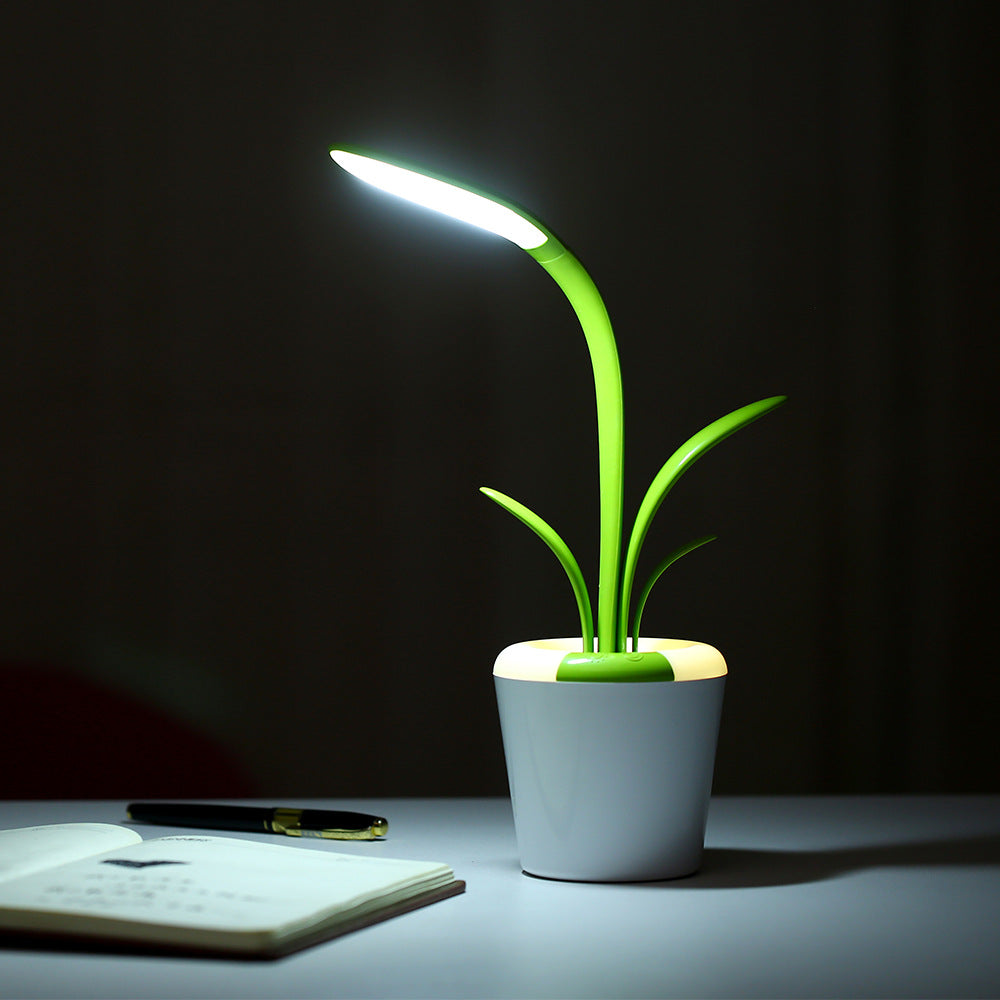 LED lamp in child bedroom used as soft night light